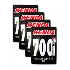 Kenda 700 x 23/25c Bicycle Inner Tubes - 32mm Presta Valve - FOUR (4) PACK - B01M0HKQEH